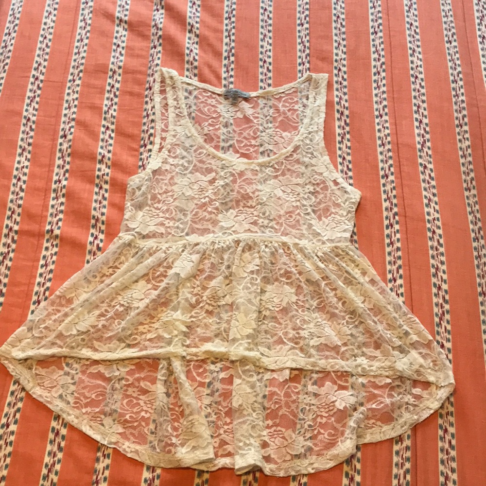 High low tank top